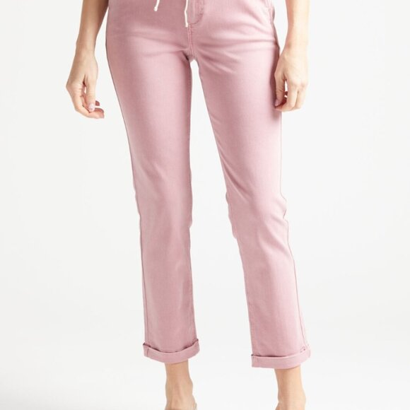 PAIGE JEANS Christy Joggers - Drawstring Pants with Elastic Waist - Size 26 - Picture 1 of 15